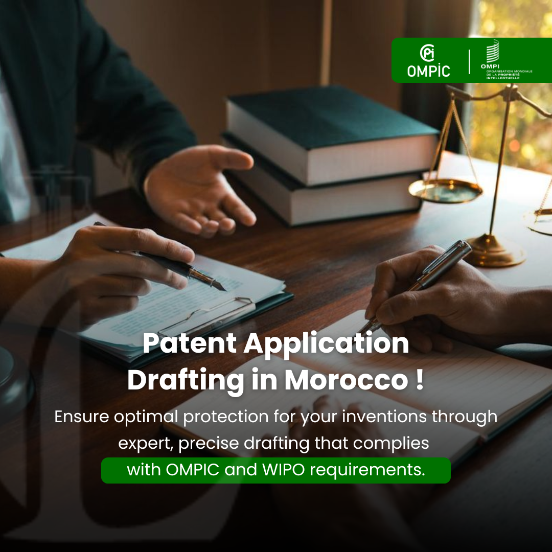 Patent application drafting in Morocco